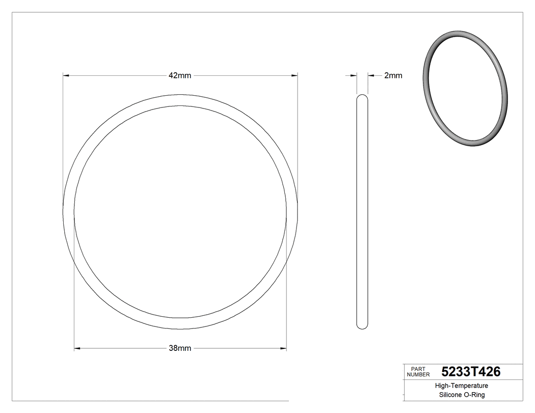 Technical drawing - 5233T426